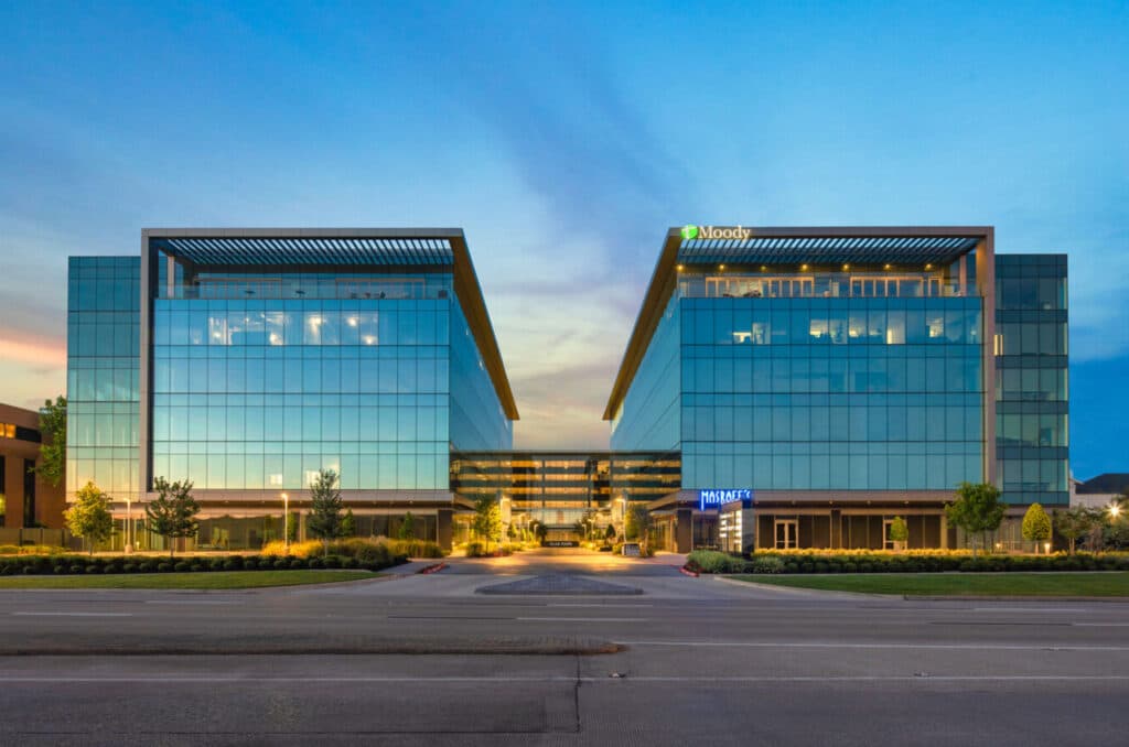Institutional office property underwritten by Cornerstone
